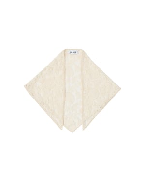 Object objalice lace scarf rep 23049768 white