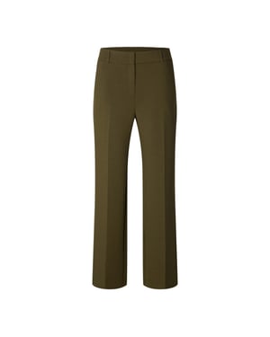 Selected Femme slwrita mw wide pant mel noos 16094206 fir green