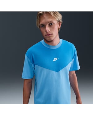 Nike Tech Sportswear Mens Blue T-Shirt