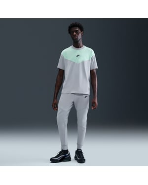 Nike Tech Sportswear Mens Grey Green T-Shirt