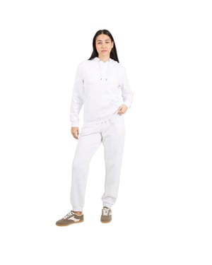Brave Soul Effen uniseks joggingbroek voor volwassenen (Wit)