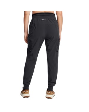 Under Armour Trailrun-joggingbroek met zijzakken voor dames (Donkergrijs)