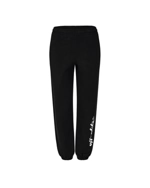 Off White Dames/Dames Painter Logo Joggingbroek (Zwart, Wit)