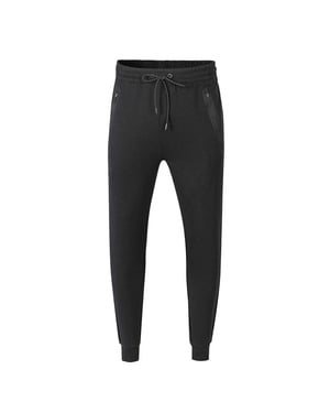 Kappa Heren Polycotton Logo Joggingbroek (Zwart)