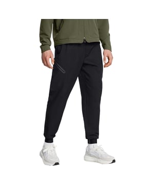 Under Armour Unstoppable Tapered Joggers för herrar (Svart)