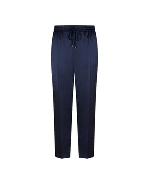Ted Baker Joggingbyxor i fleece för kvinnor/damer, enfärgade (Marinblått)