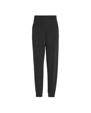 Tommy Jeans Heren Katoenen Badge Joggingbroek (Zwart)