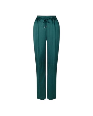 Ted Baker Umaibo satijnen joggingbroek voor dames (Donkergroen)
