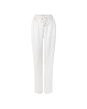 Ted Baker Umaibo satijnen joggingbroek voor dames (Ivoor)
