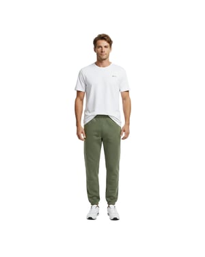 Slazenger Joggingbroek met boorden voor heren (Kaki Groen)