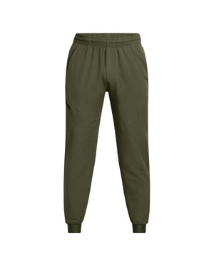 Under Armour Unstoppable geweven joggingbroek voor heren (Groen/zwart)