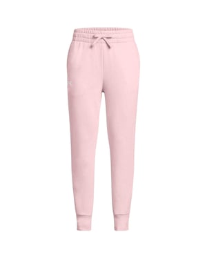 Under Armour Rival fleece-joggingbroeken voor kinderen (Roze)