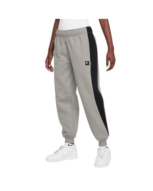 Nike Joggingbyxor i fleece med färgblock för barn (Grått)