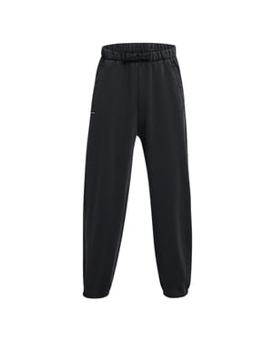 Under Armour Enfärgade joggingbyxor för män (Svart)