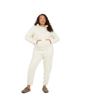 Brave Soul Dames/Dames Plus Joggingbroek (Crème)