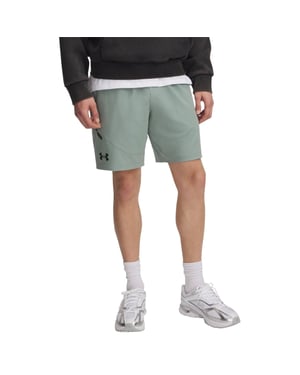Under Armour Unstoppable-shorts voor heren (Groen)