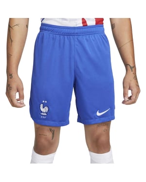 Nike Heren 2022-2023 Frankrijk Voetbalshort (Blauw)