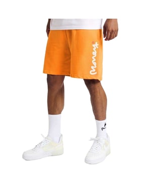 Money Sweatshorts i bomull för herrar (Gul)