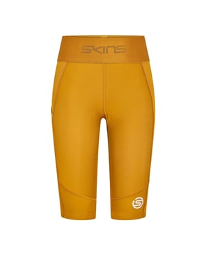 Skins Dames/Dames Series-1 Compressieshort (Bruin)