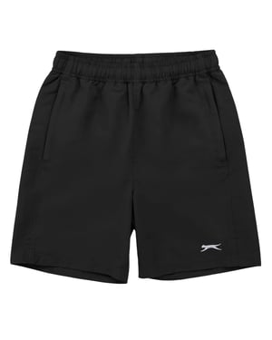 Slazenger Geweven shorts voor kinderen (Zwart)