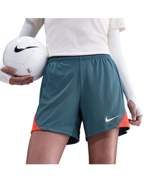 Nike Dames/Dames Strike Voetbal Shorts (Blauw/oranje)