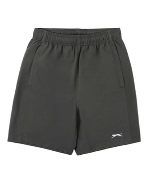 Slazenger Geweven shorts voor kinderen (Houtskool)