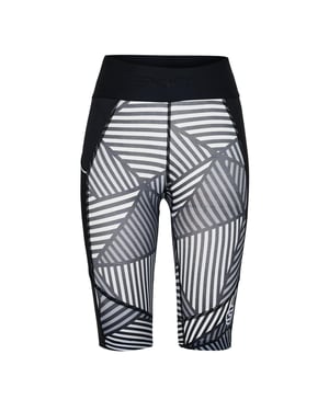 Skins Dames/Dames Series-1 Compressieshort (Wit, Zwart)