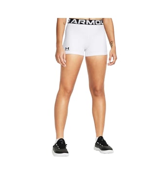 Under Armour Dames/Dames HeatGear Compressieshort (Wit)