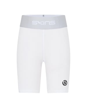 Skins Dames/Dames Series-1 Compressieshort (Wit)