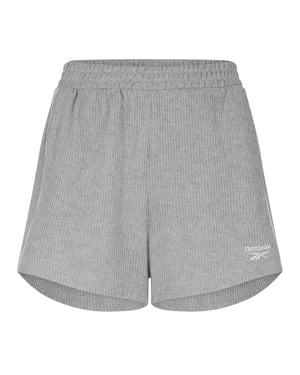 Reebok Dames/Dames Sweat Shorts met Ribboord (Medium Grijs)