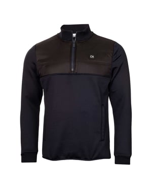 Calvin Klein Heren Golfjack met halve rits (Marine)