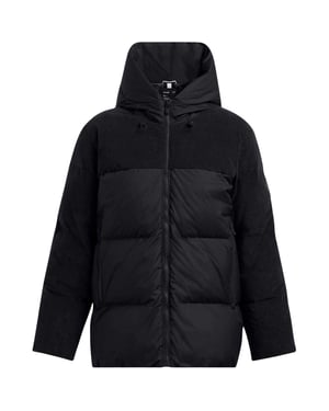 Under Armour Dam Limitless Corduroy Quilted Puffer Jacket (Svart)