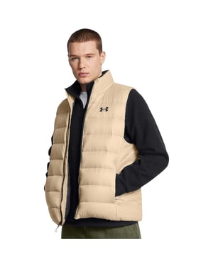 Under Armour Heren Legend-vest met donsvulling (Bruin)