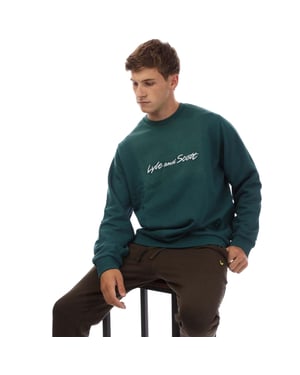 Timberland Herenvest met logo en doorlopende rits (Donkere Olijf)