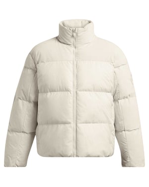 Under Armour Unisex Vuxen Tjock Atletisk Pufferjacka (Vit)