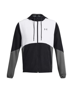 Under Armour Heren Legacy Hooded Windbreaker (Zwart)