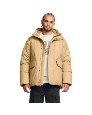 Under Armour Heren Limitless Met Dons Gevuld Pufferjack (Bruin)