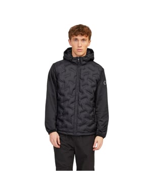 Jack And Jones Heren Hybride Jas met Capuchon (Zwart)