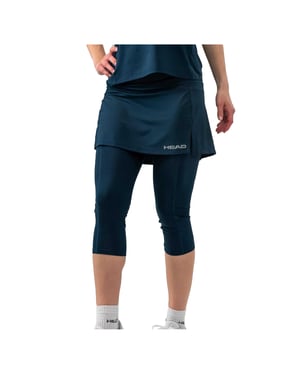 Head Tennis Skort för damer/kvinnor (Mörkblå)