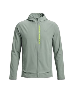 Under Armour Heren Outrun Hoodie Jacket (Groen)