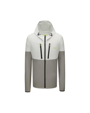 Everlast NRG Color Block Hooded Track Jacket för herrar (Grått)