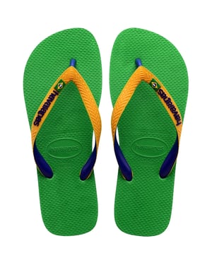 Havaianas Brasil Mix Unisex Green Flip-Flops