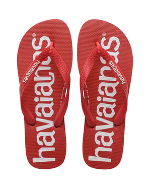 Havaianas Top Logomania Unisex Red Flip-Flops
