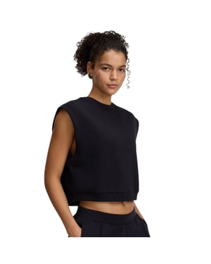 Under Armour Dammodell: Unstoppable – ärmlös fleecetröja (Svart)