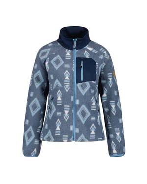 Icepeak Dames/Dames Millstadten Full Zip Fleecejack (Blauw)
