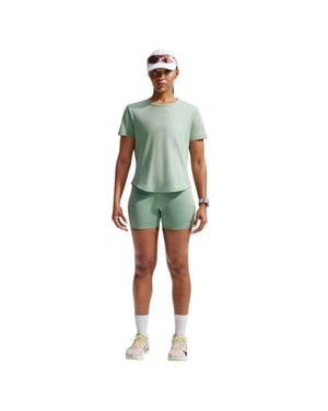 Nike Swoosh Dri-FIT-shirt voor dames (Groen)