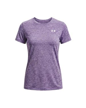 Under Armour Twist T-shirt met korte mouwen voor dames (Paars)