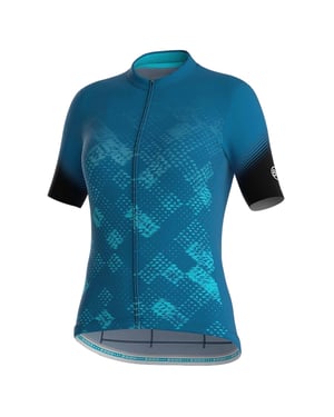 Bicycle Line Tracy2-fietsshirt voor dames (Turquoise)