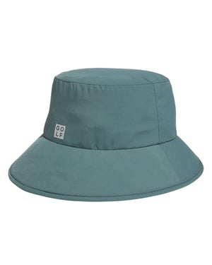 Timberland Geborduurde emmerhoed met logo voor volwassenen (Teal)