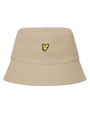 Lyle & Scott Unisex omkeerbare emmerhoed voor volwassenen (Beige)